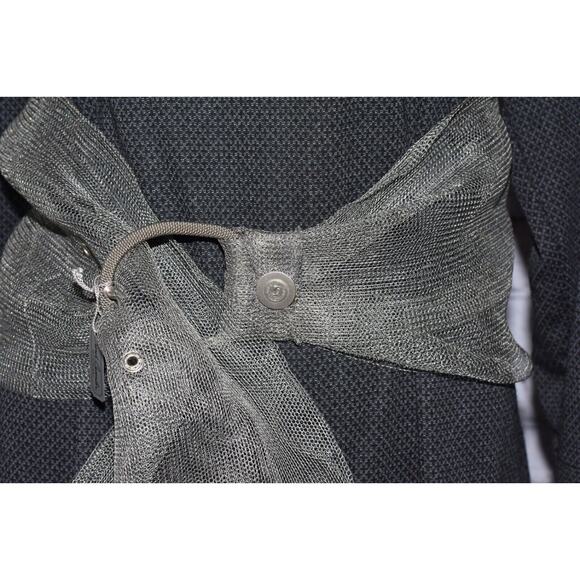 Sarah Cavender Handcrafted Metalworks Silver Mesh Artisan High Waist Belt NEW main image 11